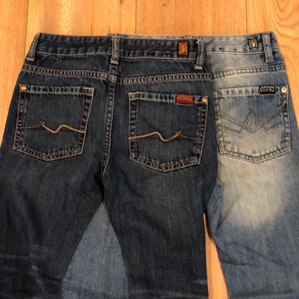 2 shades of boys 7 For all Mankind Jeans